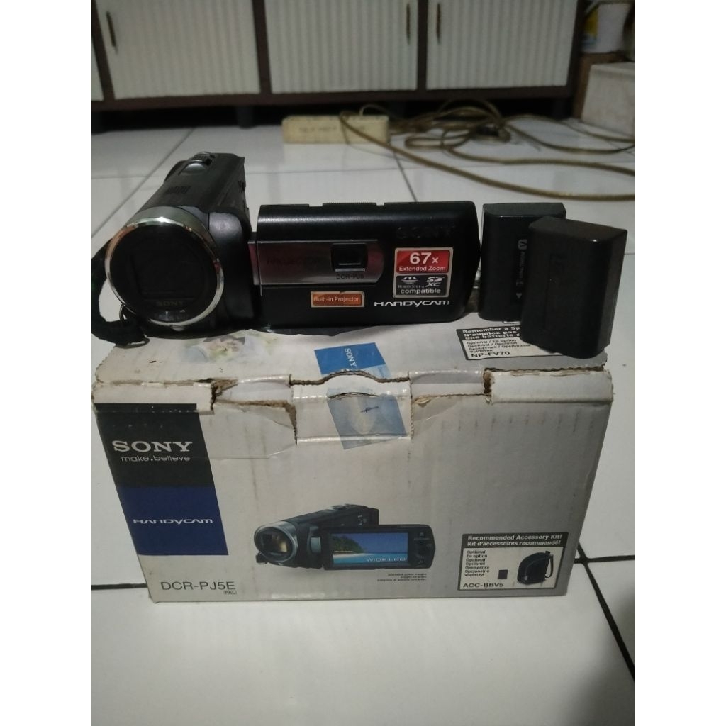 HANDYCAM SONY DCR-PJ5E SECOND