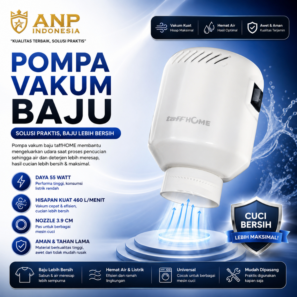 Pompa Vakum Baju Elektrik Vacuum Bag Pump