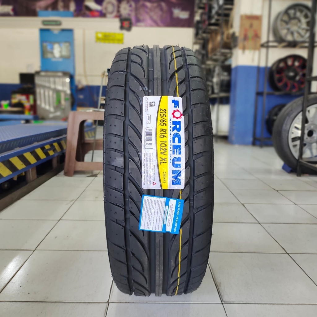 FORCEUM Ban Mobil Ring 16 Hena 215/65 R16 Karet Kawat Nylon Ukuran 215 65 R16