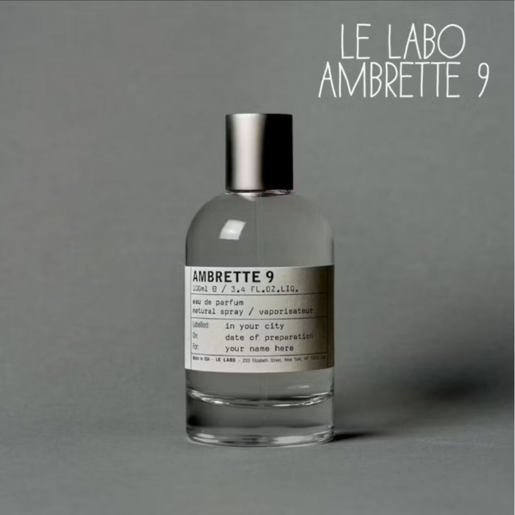 PARFUM ORIGINAL LE LABO AMBRETTE 9 (unisex) REJECT/TESTER