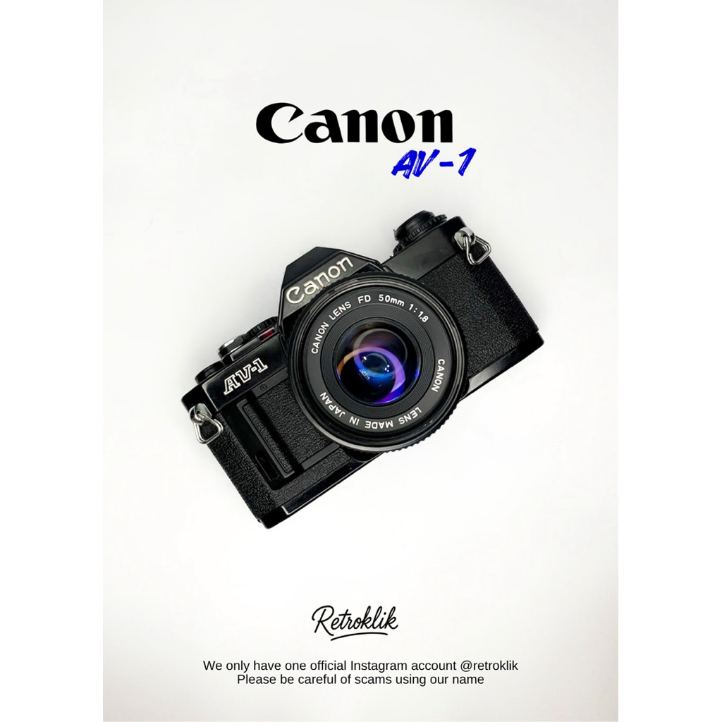 Camera Film Analog Canon AV 1