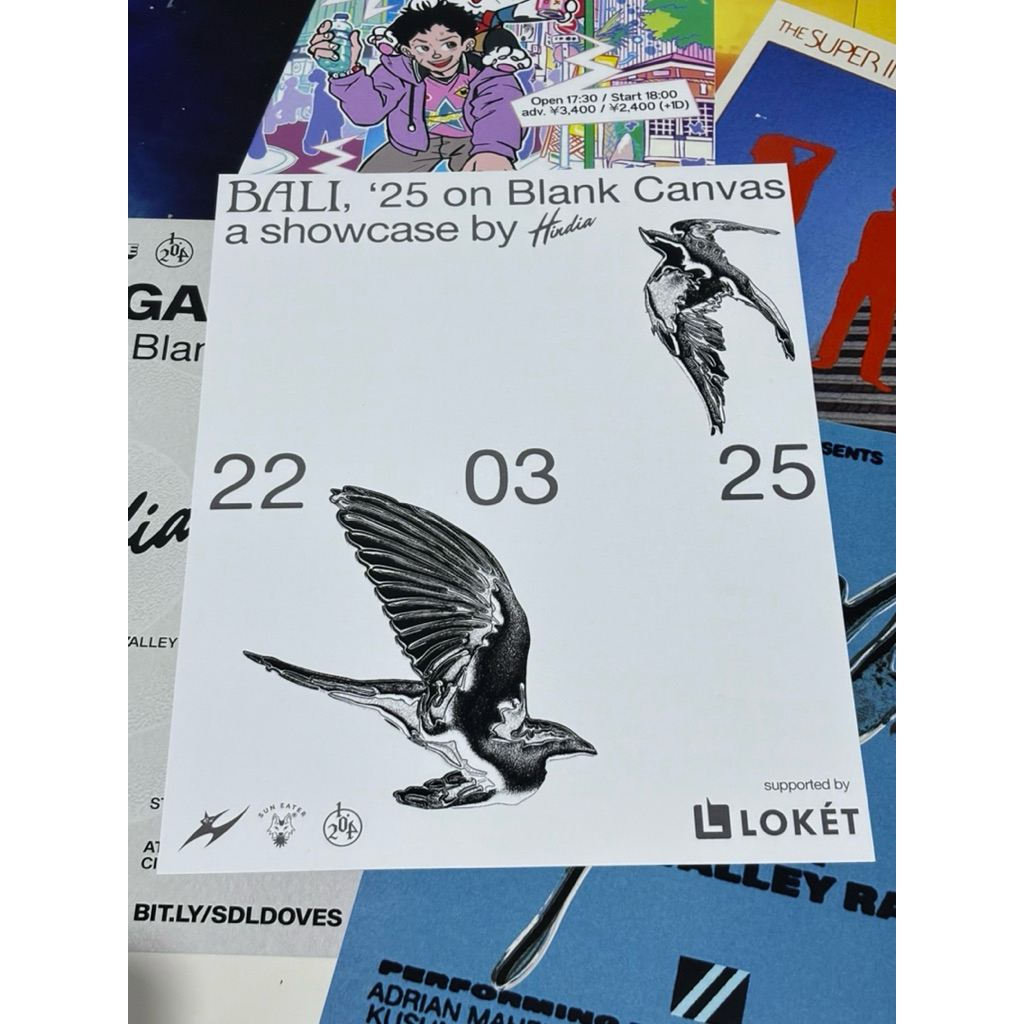 Poster band hindia jumbo A3 260gsm