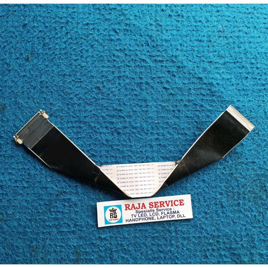 kabel tv sharp LC-32LE185I LC-32LE1851 lvds flaxible dari tcon ke mainboard