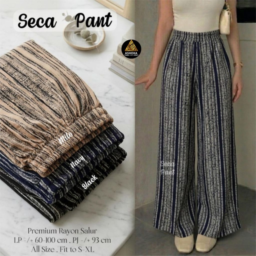 Celana Kulot Rayon Seca Pants