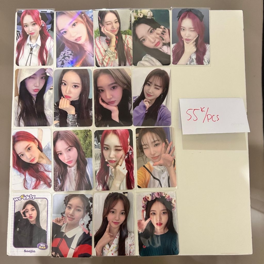 Photocard Weeekly Zoa Jo Hyewon Lee Soojin