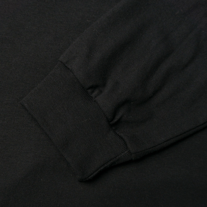 Troy Company Kaos Pria Lengan Panjang Hitam - Reissues Manifest Longsleeve Tshirt Black LSD 2101