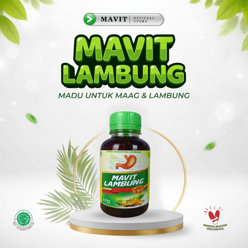 Madu Mavit Lambung, Maag, Asam lambung