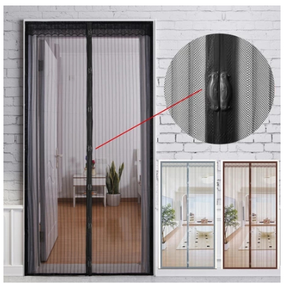 Tirai Magnet Elegan bahan plastik PVC (Anti-nyamuk) Tirai Pintu kama Tirai Pintu Magnet Kawat Nyamuk