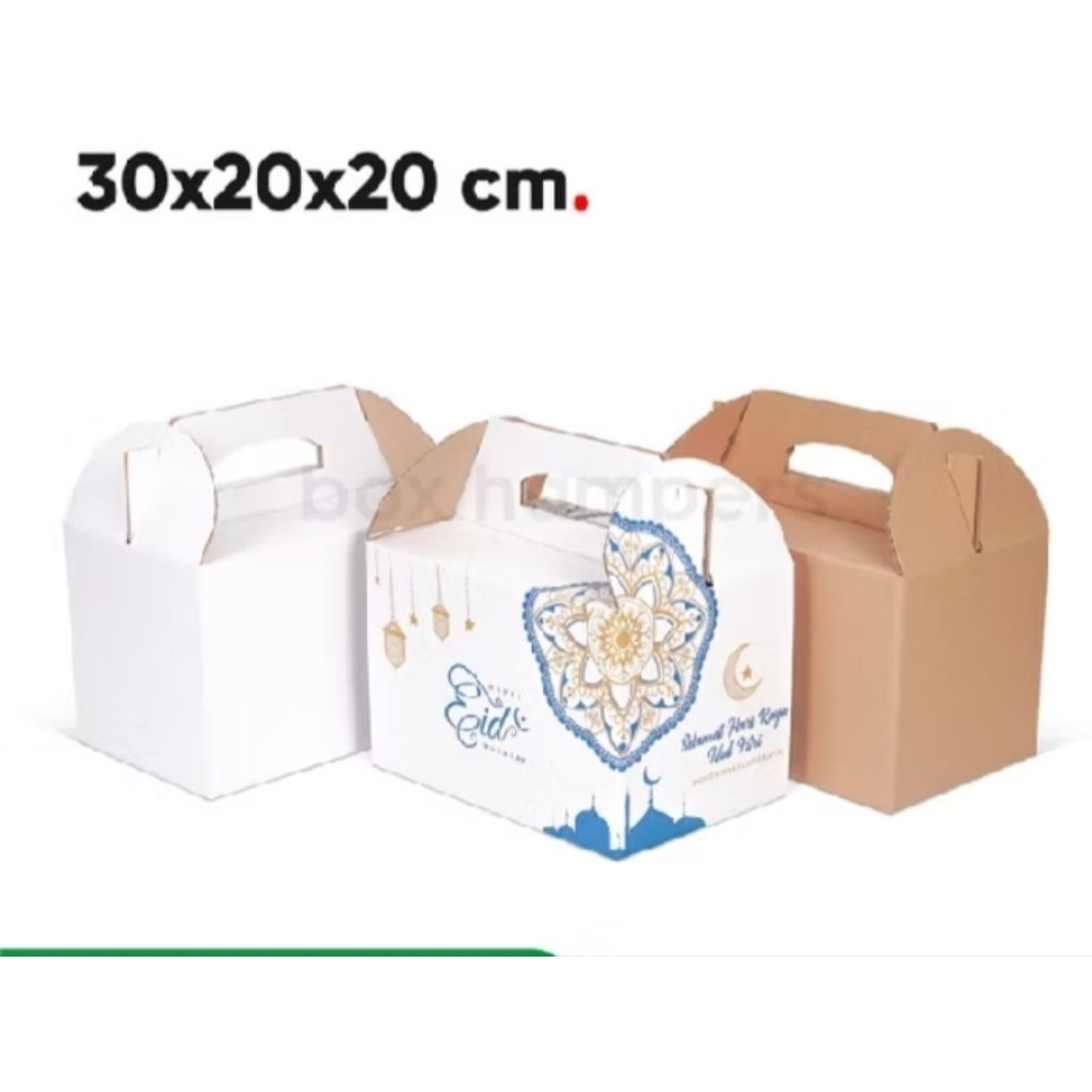 Box Jinjing 30x20x20 (Pasesi) Kardus/Karton/Buah/Hampers/Parcel/Lebaran/IduFitri