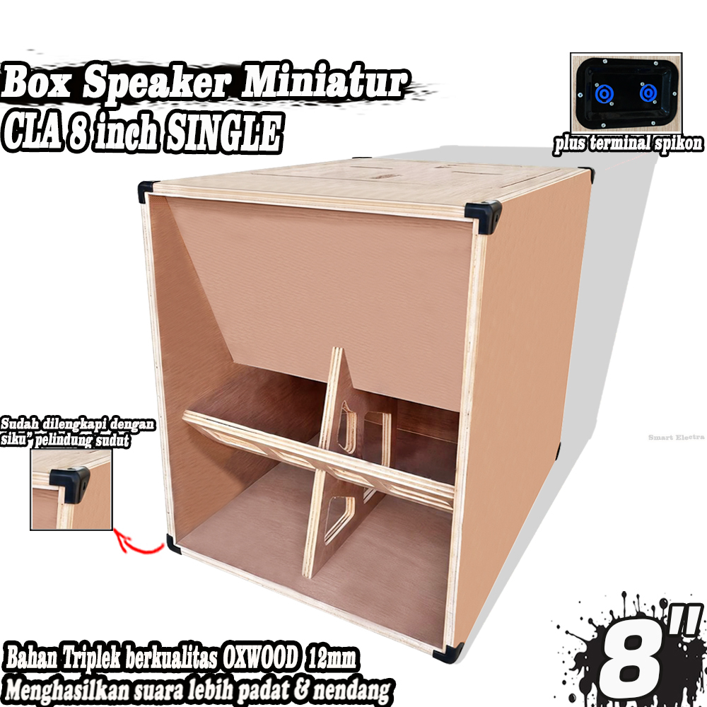 Box Speaker Miniatur CLA 8 inch SINGLE