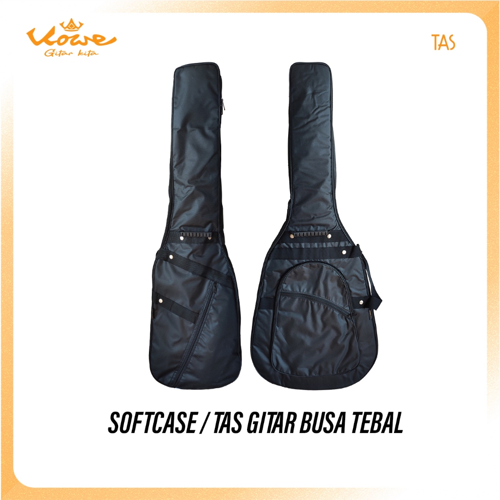 Softcase Bass Akustik / Tas Gitar Akustik