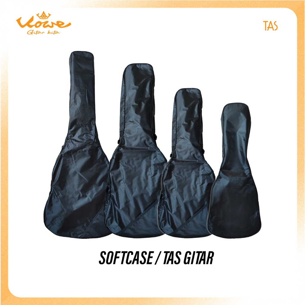 Softcase gitar mini / tas gitar mini