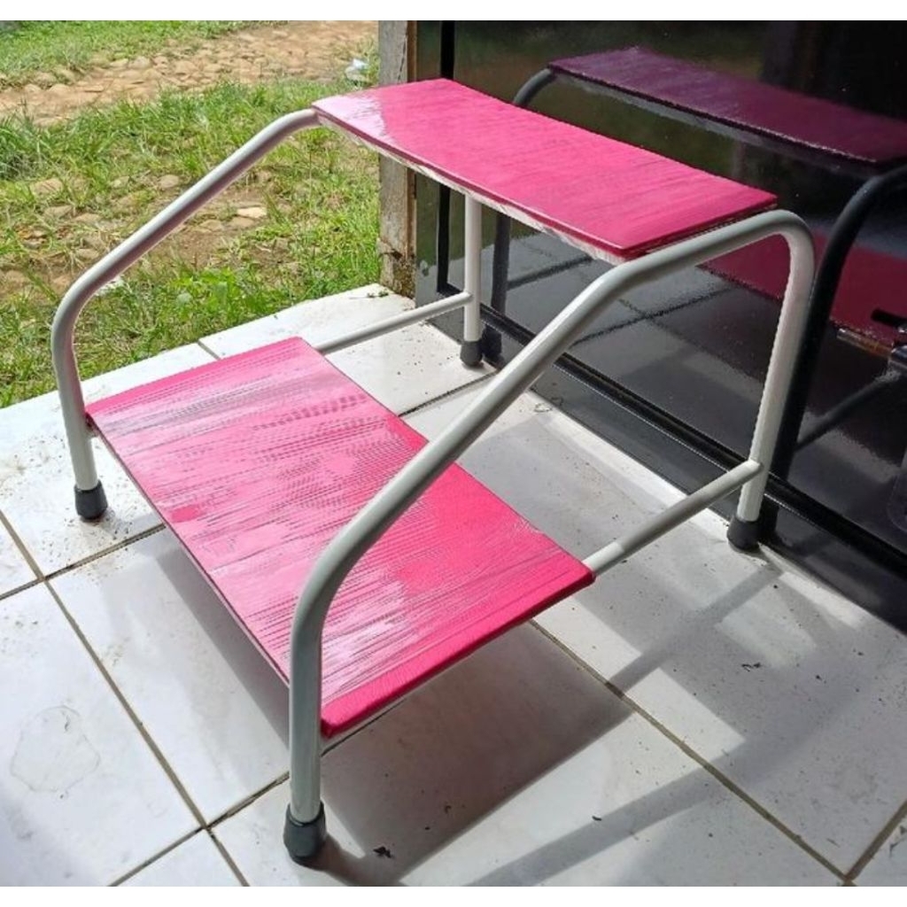 tangga bed pasien/pijakan bed pasien besi
