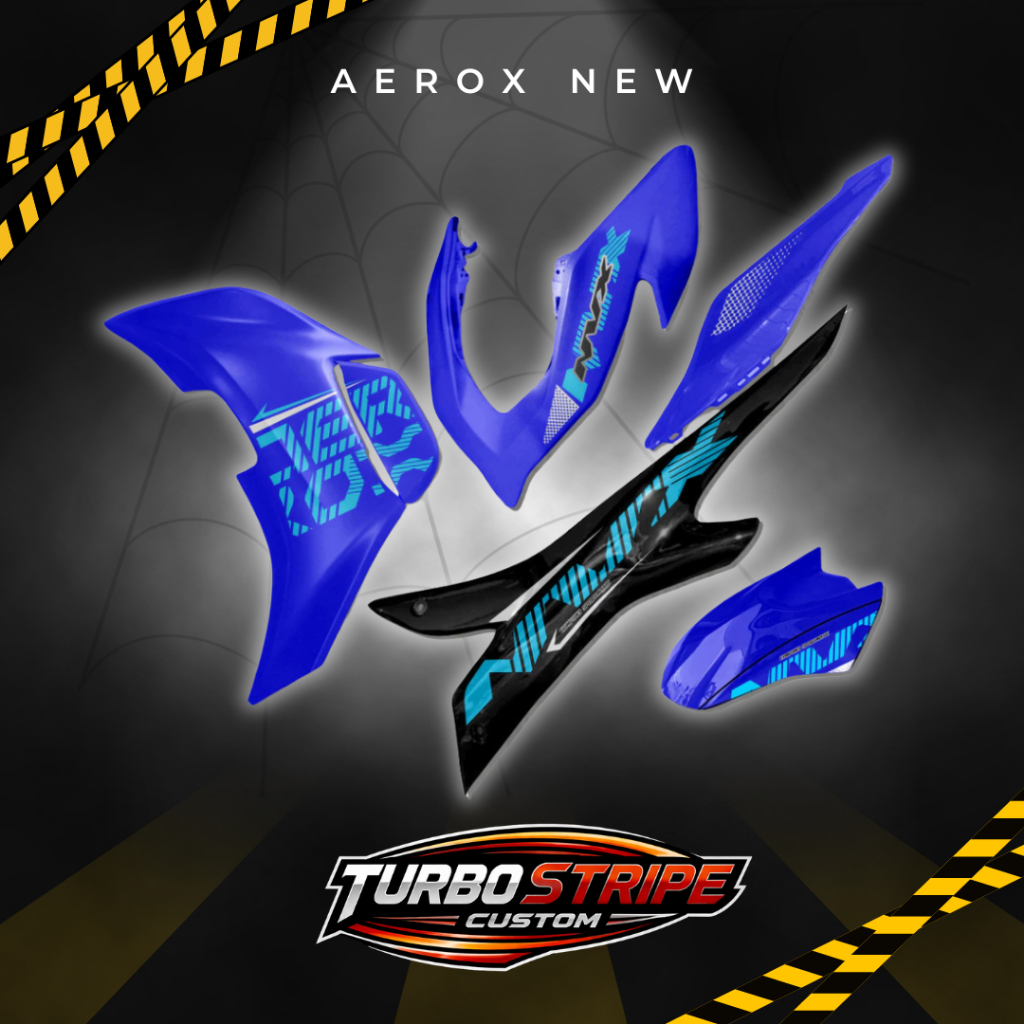 STRIPING AEROX URBAN AEROX NEW THAILAND NEW GARNIS STICKER STOCK STIKER AEROX URBAN