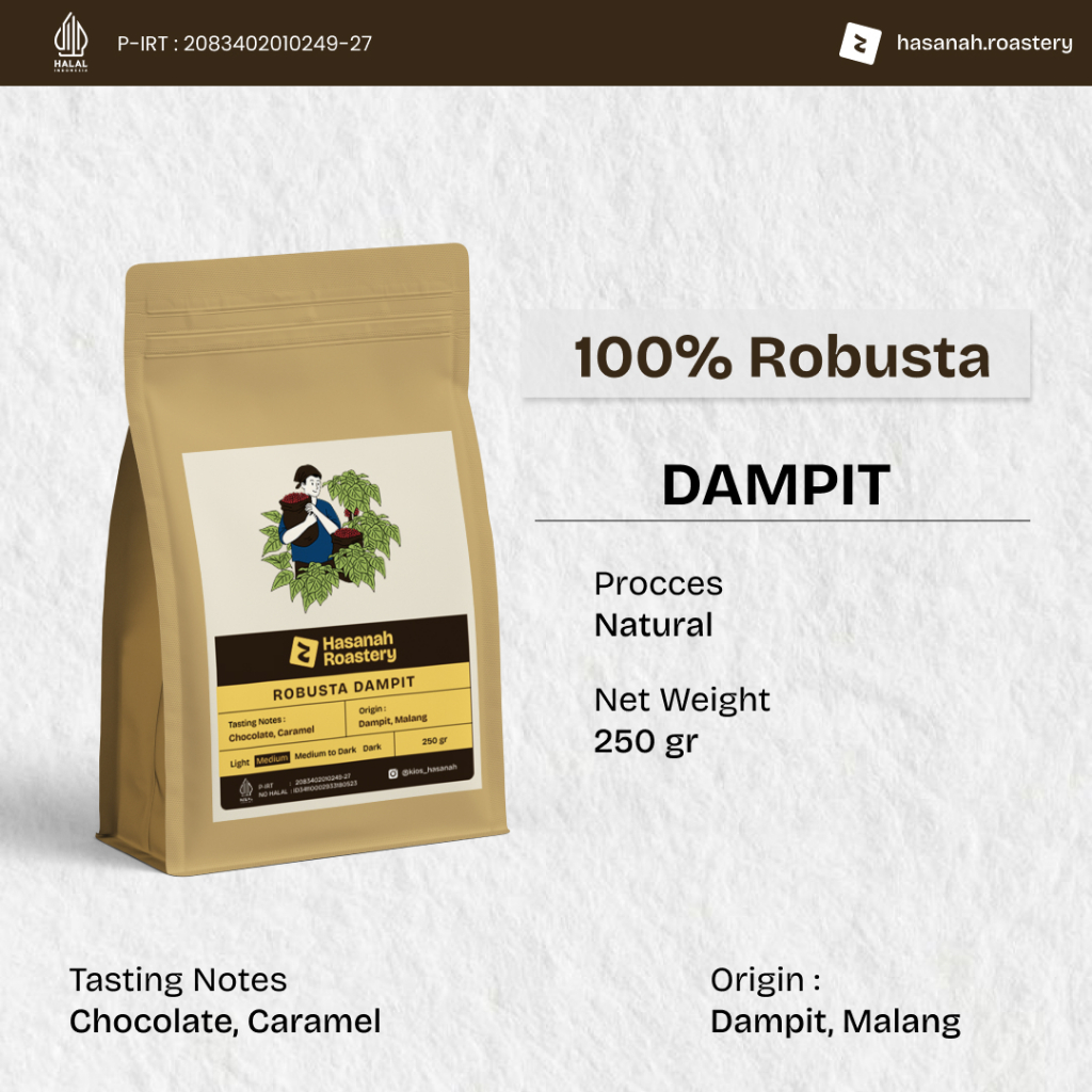 Robusta Java Dampit Grade 1
