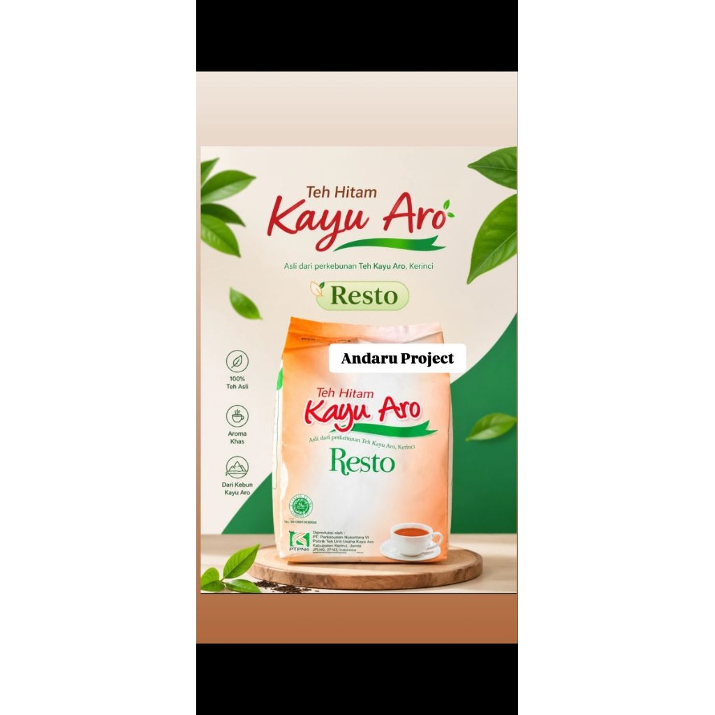 TEH HITAM KAYU ARO RESTO