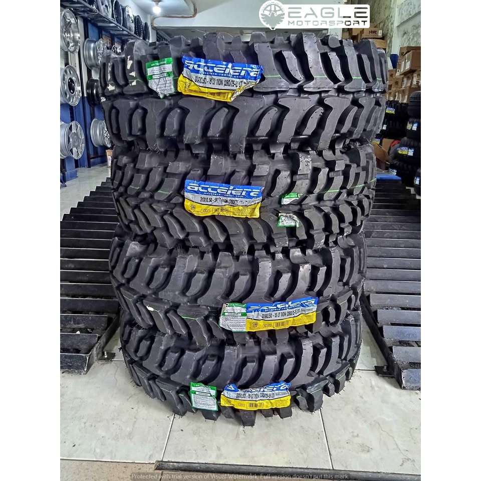 BAN PACUL TIPE ACCELERA BADAK EXTREME 31X10,5 R15 BUAT JIMNY KATANA ESCUDO DLL.