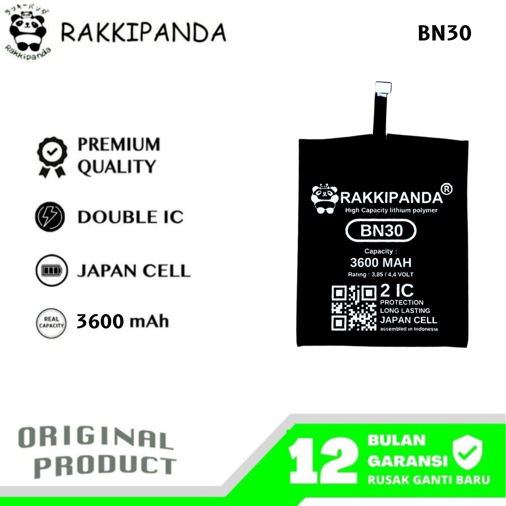 RakkiPanda - BN30 Redmi 4A Batre Batrai Baterai