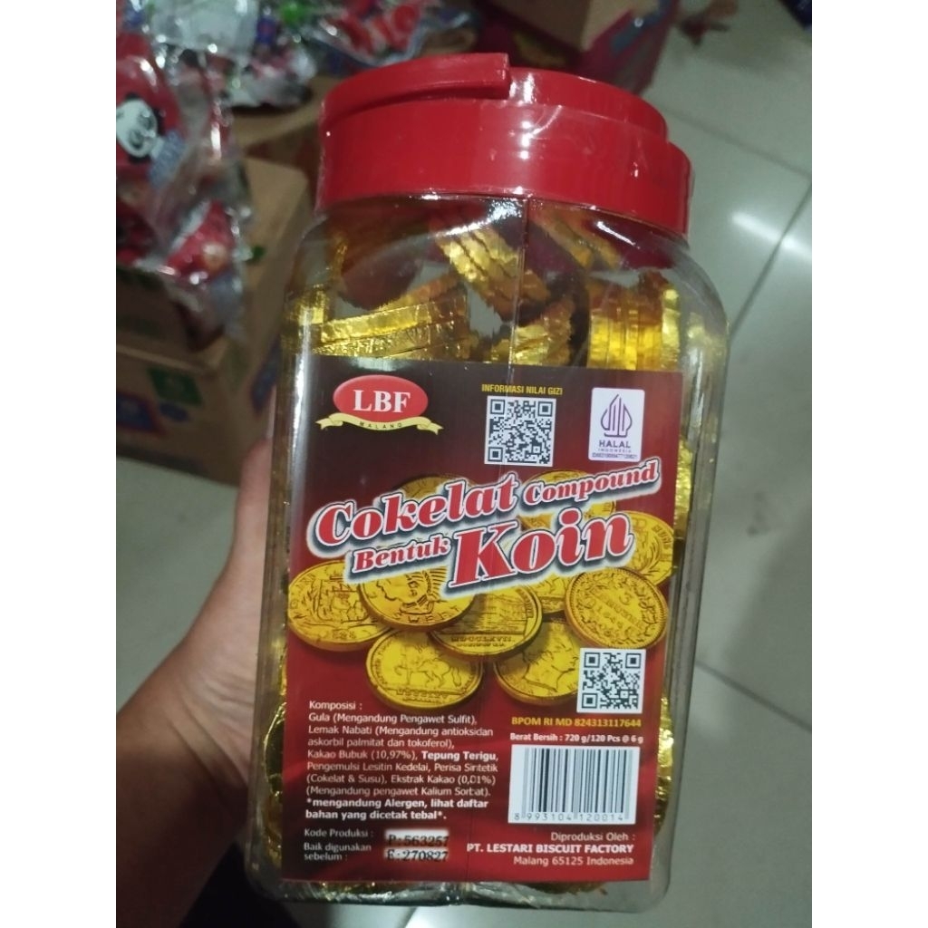 COKLAT KOIN LBF ISI 120