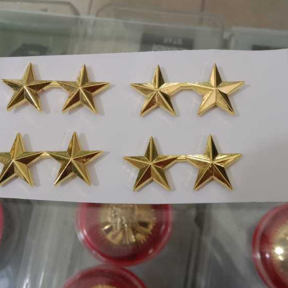 PIN BINTANG ORIGINAL KERAH BAJU TOPI MUT TNI POLRI POLISI PASKIBRA