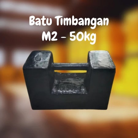 ANAK TIMBANGAN 50KG M2 / BATU TIMBANGAN 50KG BESI COR