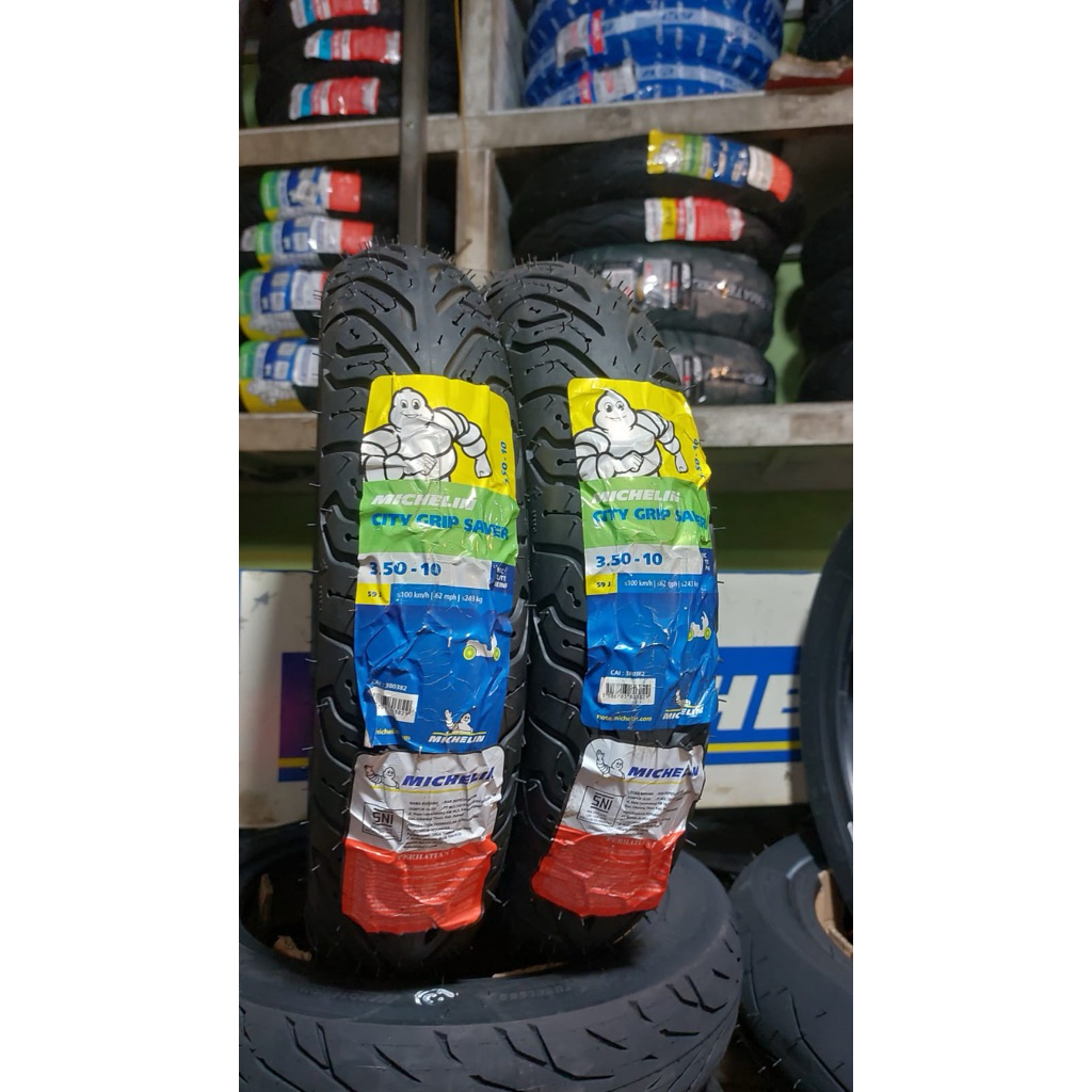 Ban Vespa Michelin City Grip Saver 3.50 ring 10