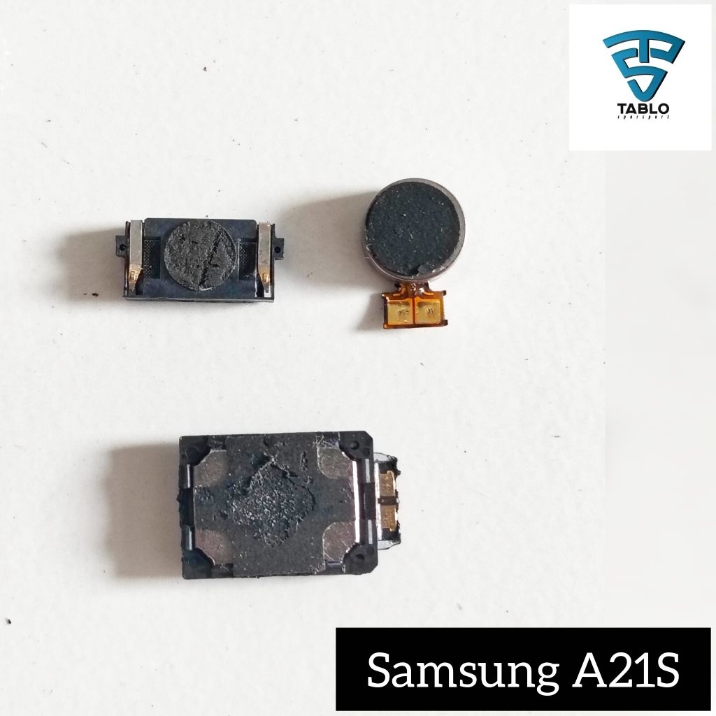 speaker atas bawah getar Samsung a21s original copotan hp