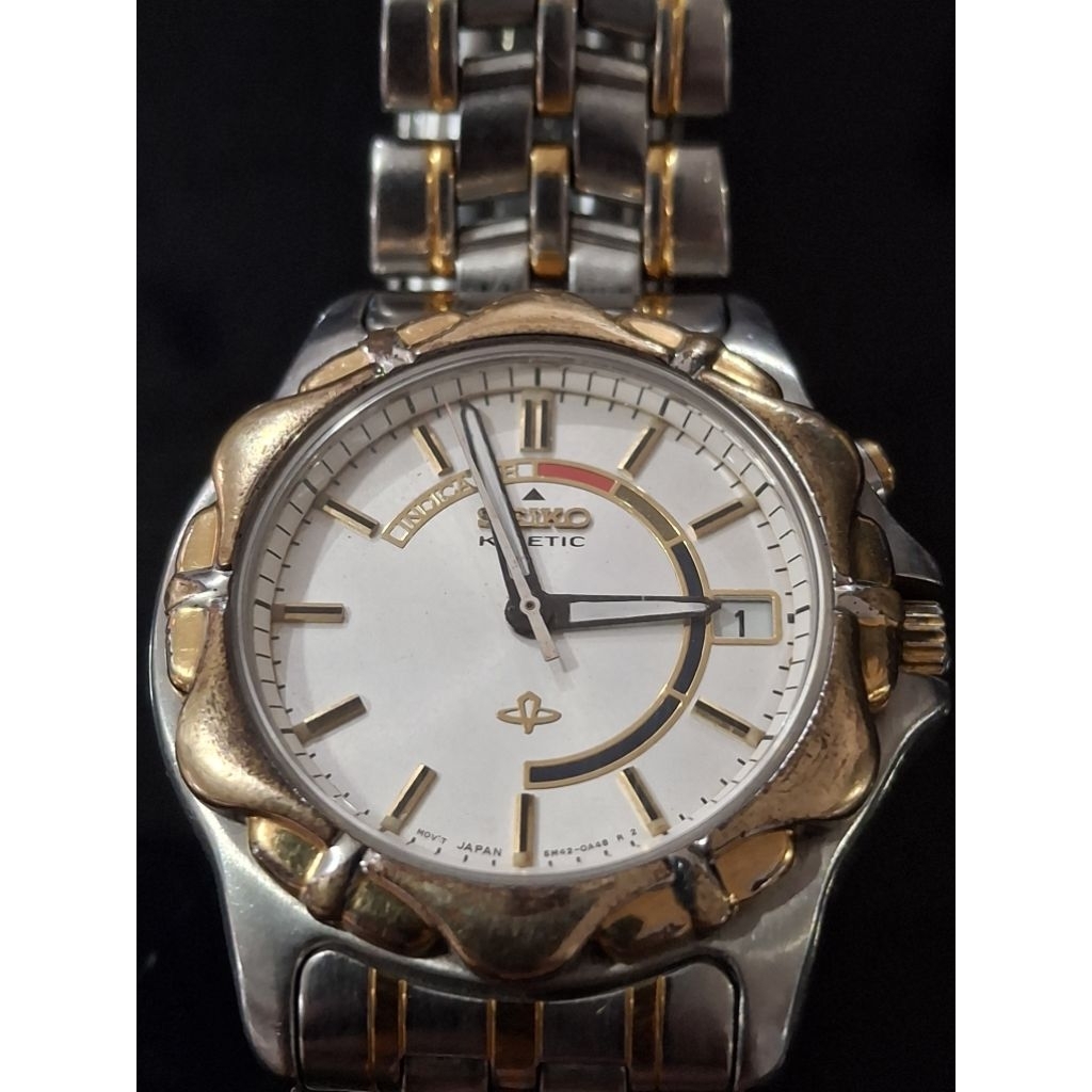 SEIKO KINETIC 5M43-0A50 Jam Tangan Pria second 1669