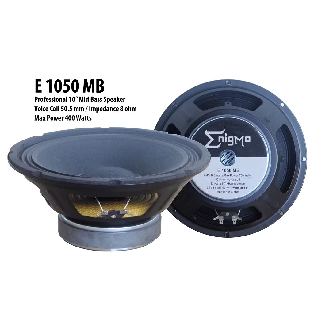 SPEAKER ENIGMA 10INCH E 1050MB 400WATT