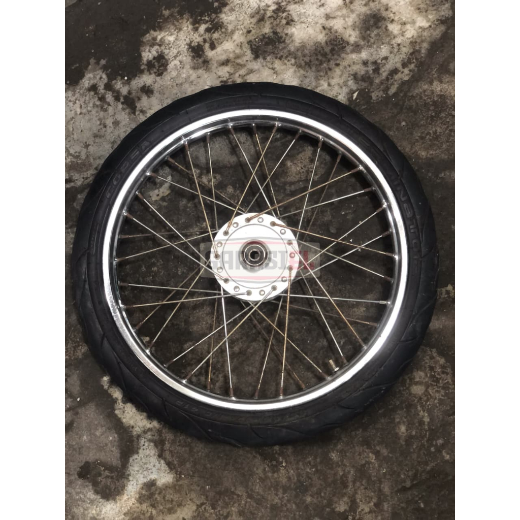 Velg Depan Set Ban Honda Karisma 125 Supra X 125 Original