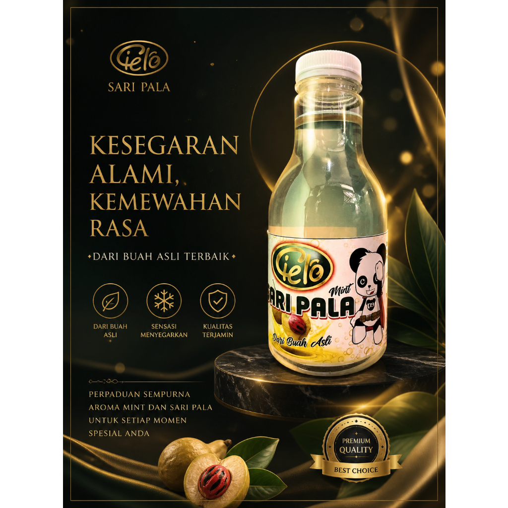 Sari Pala Mint Drink Buah Pala 250ML