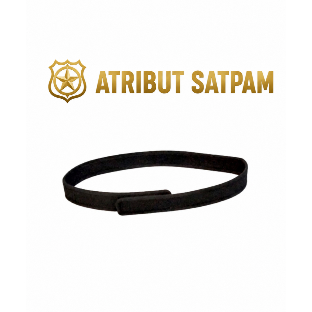 Ikat Pinggang Satpam Hitam | Sabuk Keamanan Kuat Nyaman  Atribut Satpam