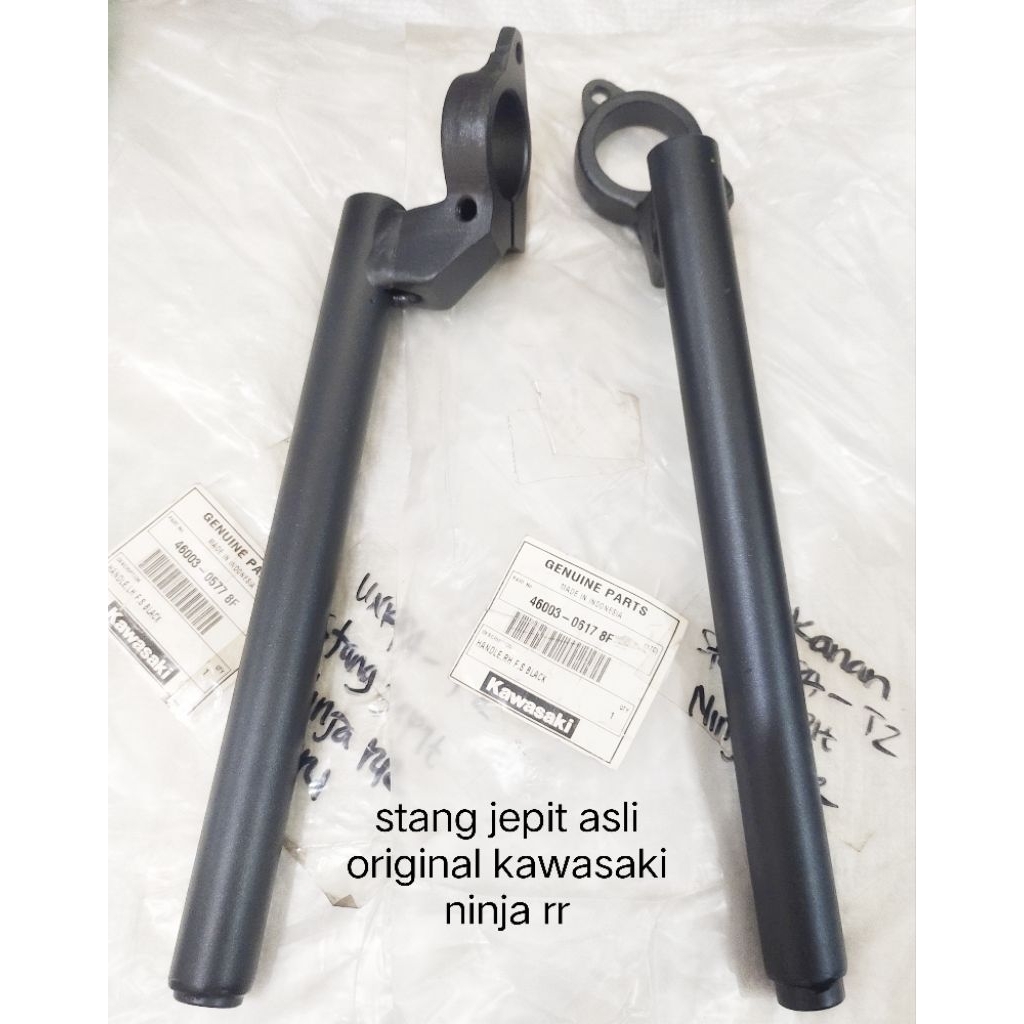 stang jepit ninja rr kawasaki ninja rr ninja 150 rr stang jepit