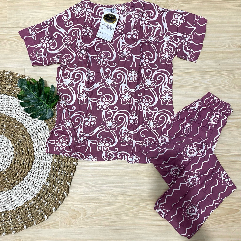 CP Batik Luza ABG Tgn Pendek
