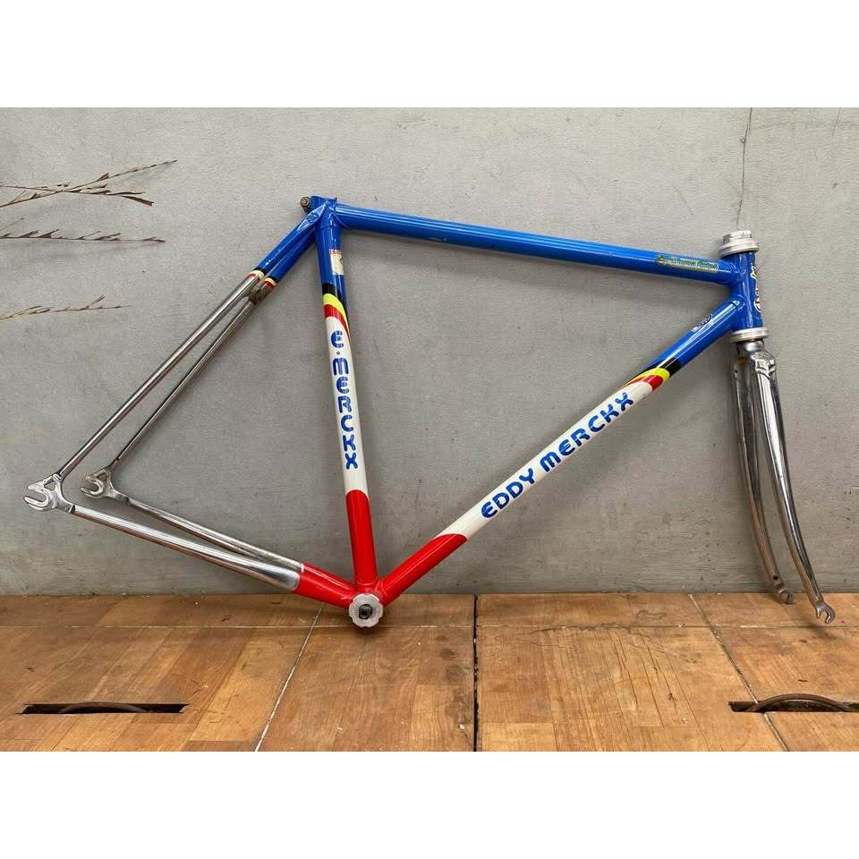 Frameset Eddy Merckx Extra Corsa size 51, fork 650c include headset & bottom bracket Campagnolo