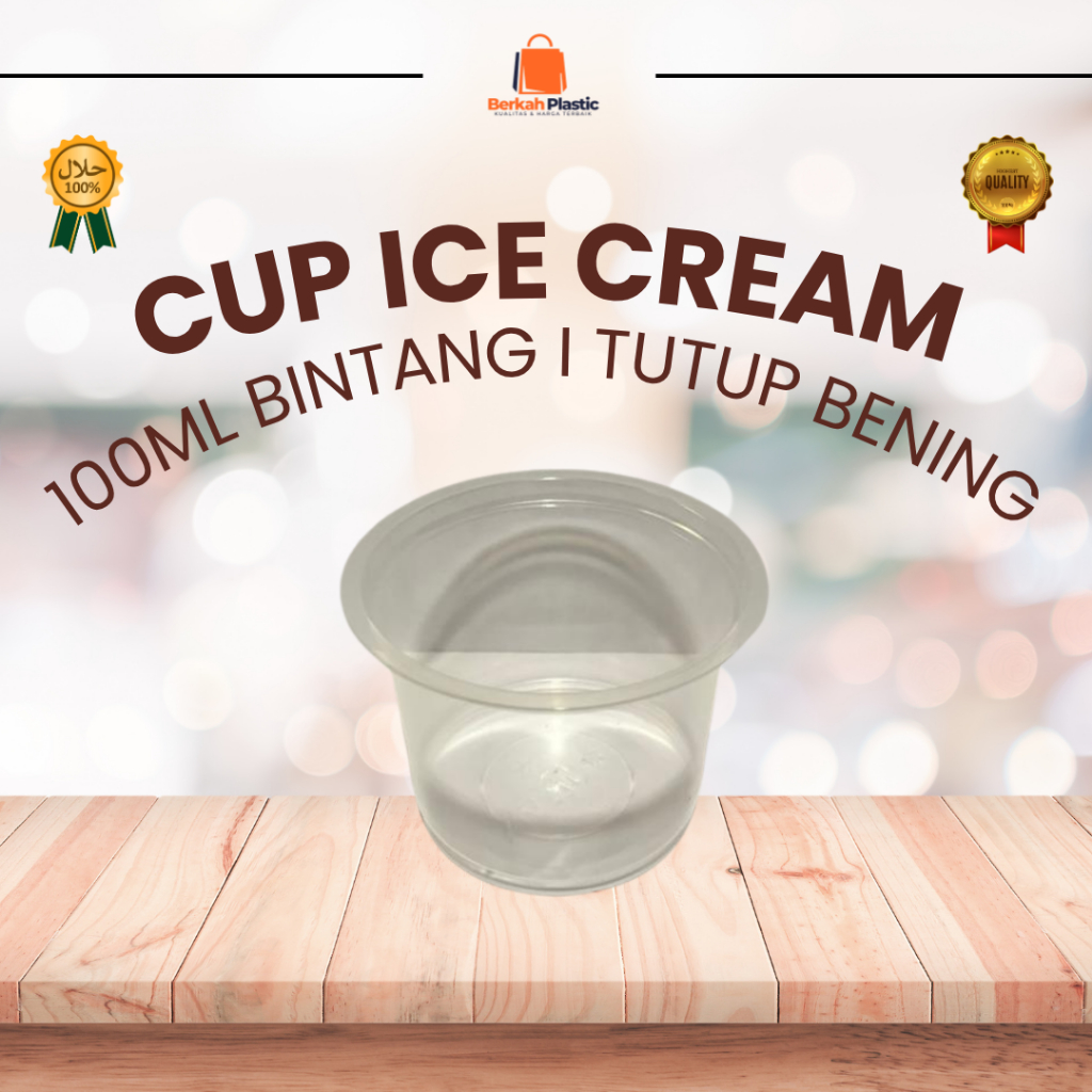 Cup Puding 100ml 25pcs - Tahan Panas & Dingin, Aman untuk Anak, Bahan Tebal