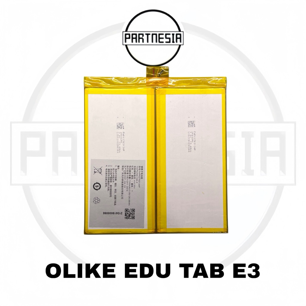 BATERAI BATRE BATTERY TAB TABLET OLIKE EDU TAB E3 ORIGINAL COPOTAN