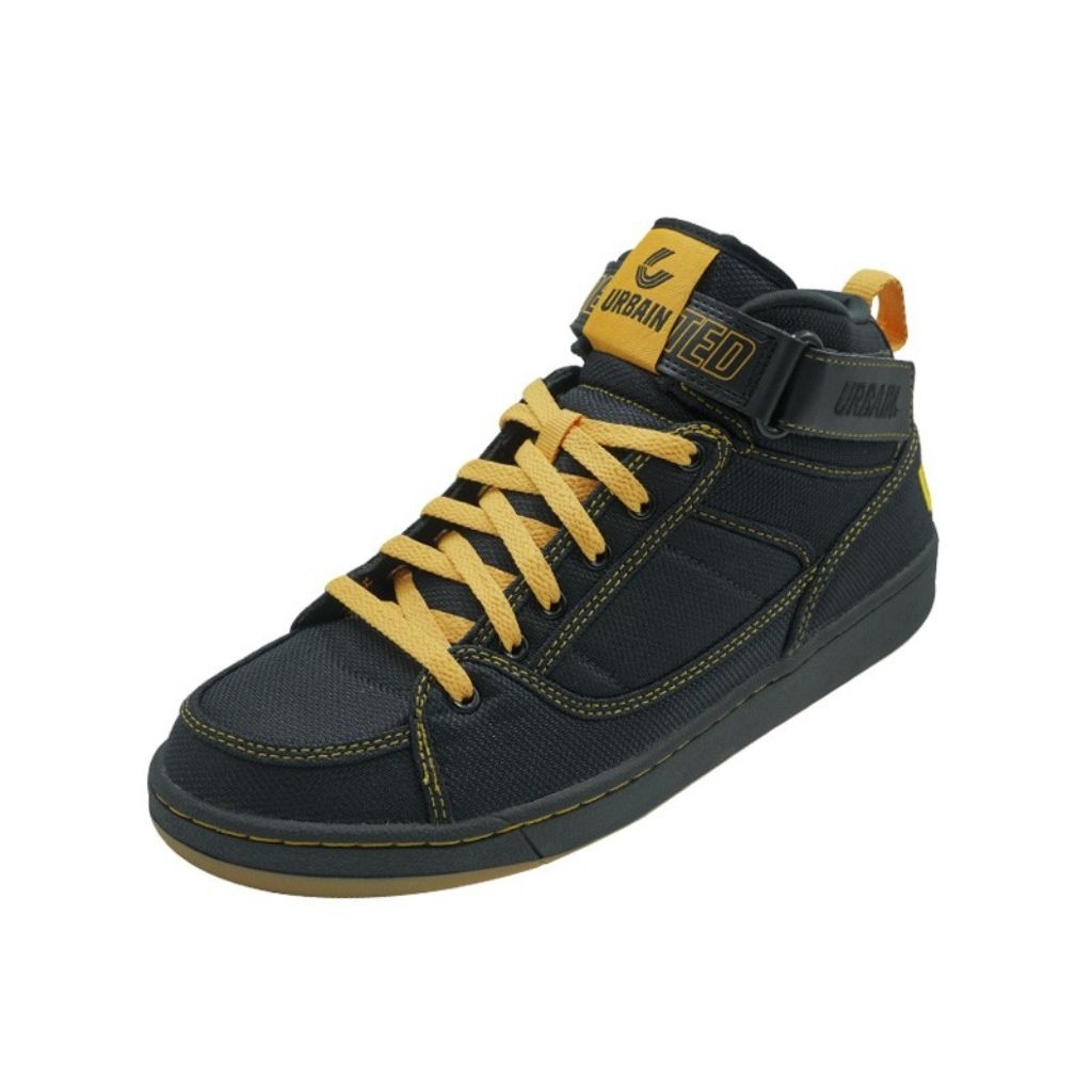 Sepatu League Geof Urbain Hitam Sneakers Pria Wanita Lifestyle Original