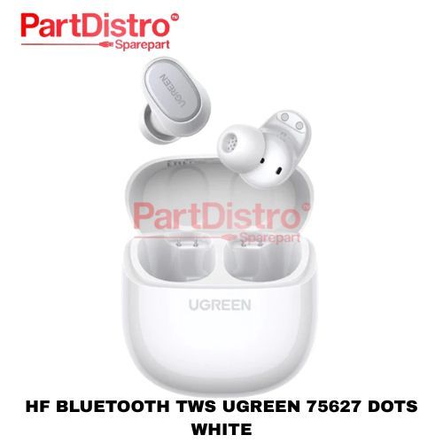 HF BLUETOOTH TWS UGREEN 75627 DOTS WHITE