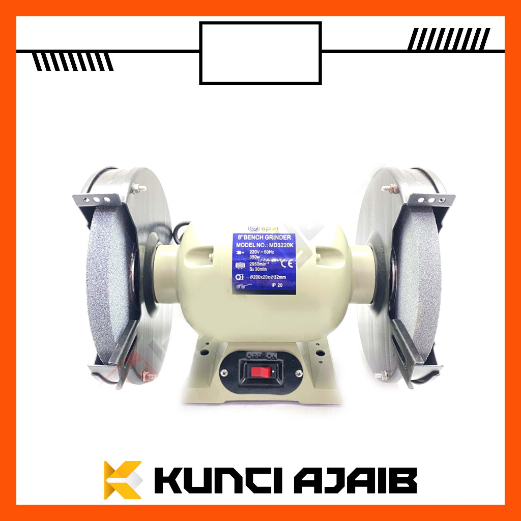 SPOT Mesin Gerinda Duduk 8 Inch - Bench Grinder
