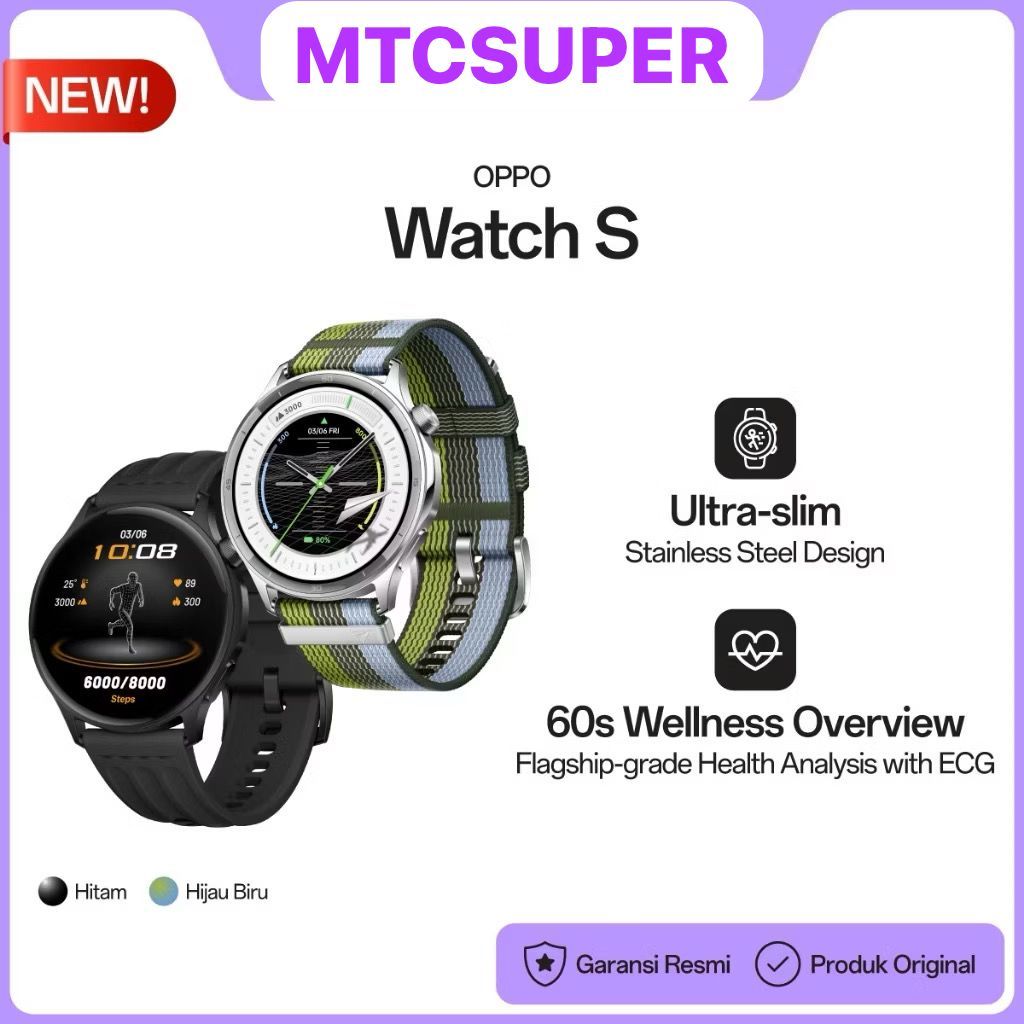 OPPO Watch S Garansi resmi