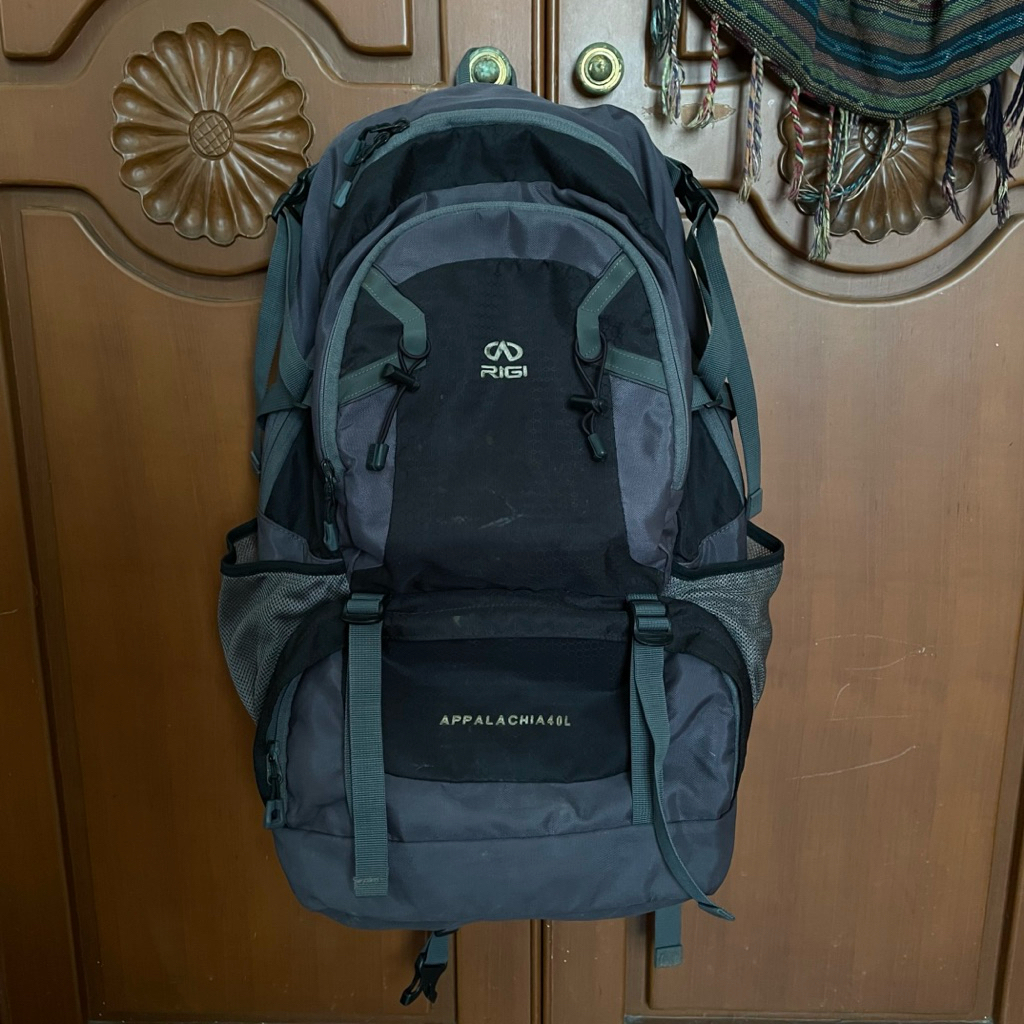 Carrier RIGI Original Preloved 40L Kerir Outdoor Tas Gunung