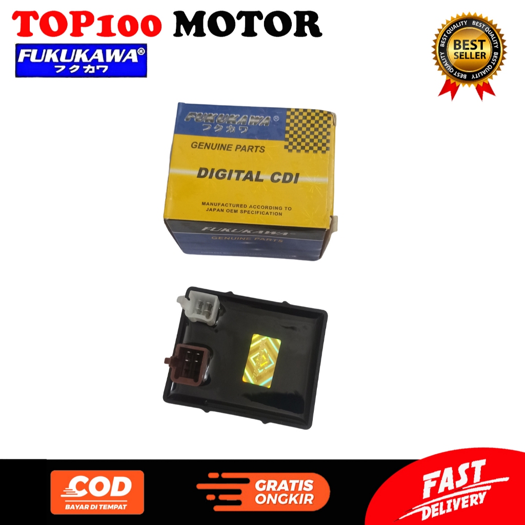 FUKUKAWA CDI DIGITAL BEAT ECU RACING MIKRO KOMPUTER NO LIMIT