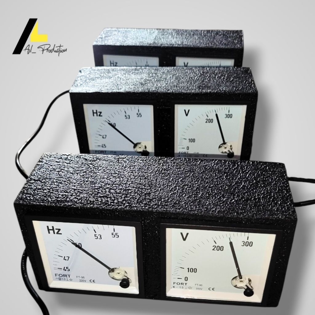 Volt meter dan Hz meter Alat cek listrik