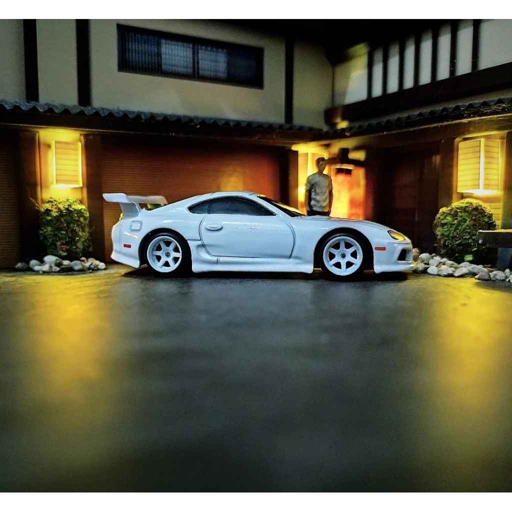 Hotwheels Toyota Supra MK4 Fast Furious Putih - Loose