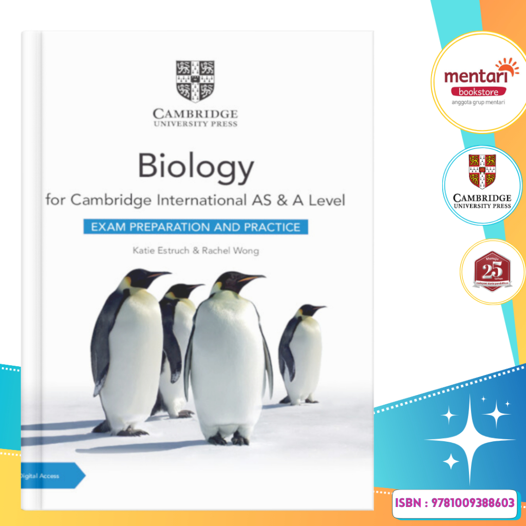 Cambridge International AS & A Level Biology Exam Preparation and Practice with Digital Access (2 Ye