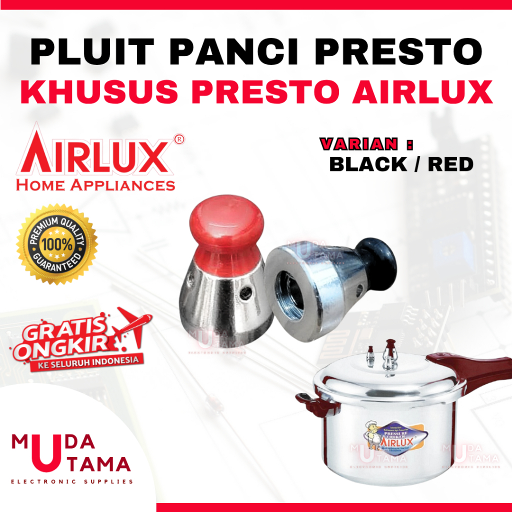 PLUIT TUTUP UAP PANCI PRESTO AIRLUX - PLUIT PRESTO AIRLUX - PELUIT PRESTO AIRLUX - PLUIT PANCI PREST