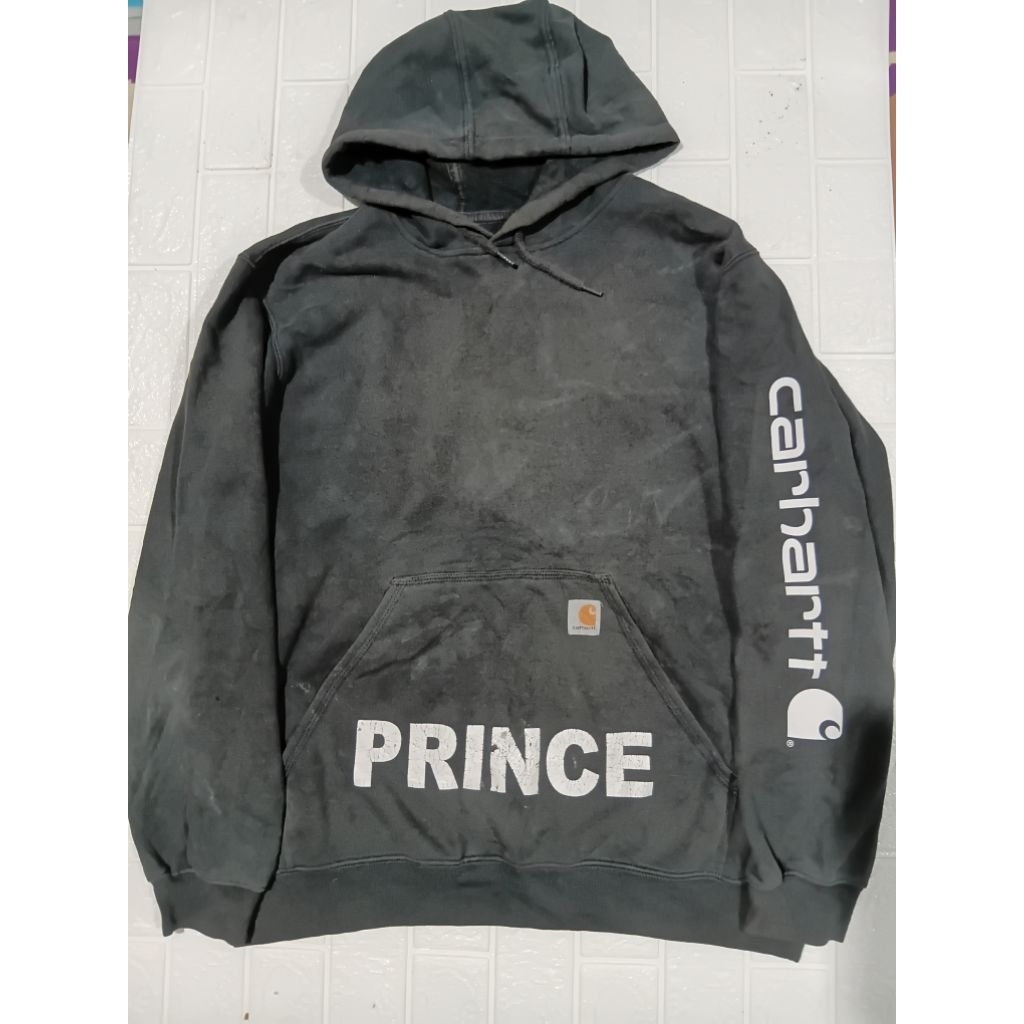 hoodie carhart spellout