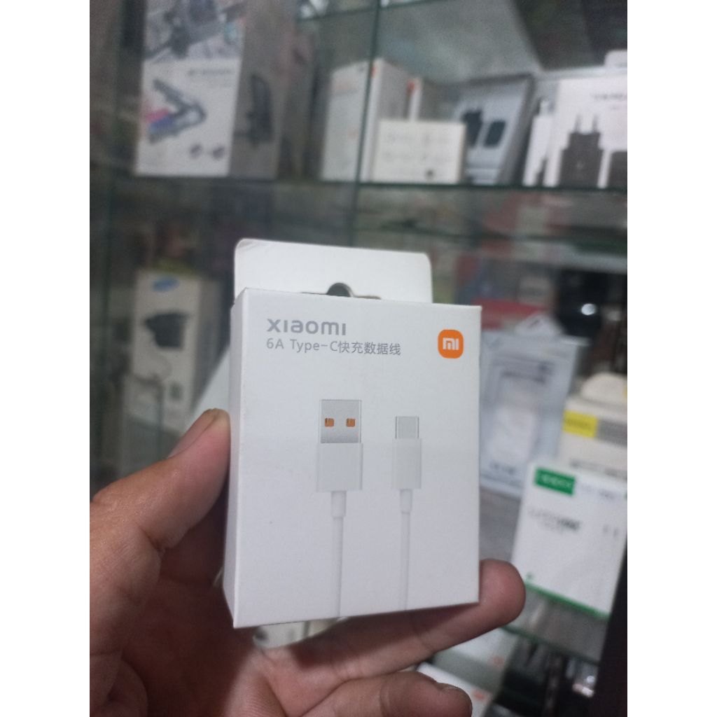 kabel data xiaomi 6A type c ori