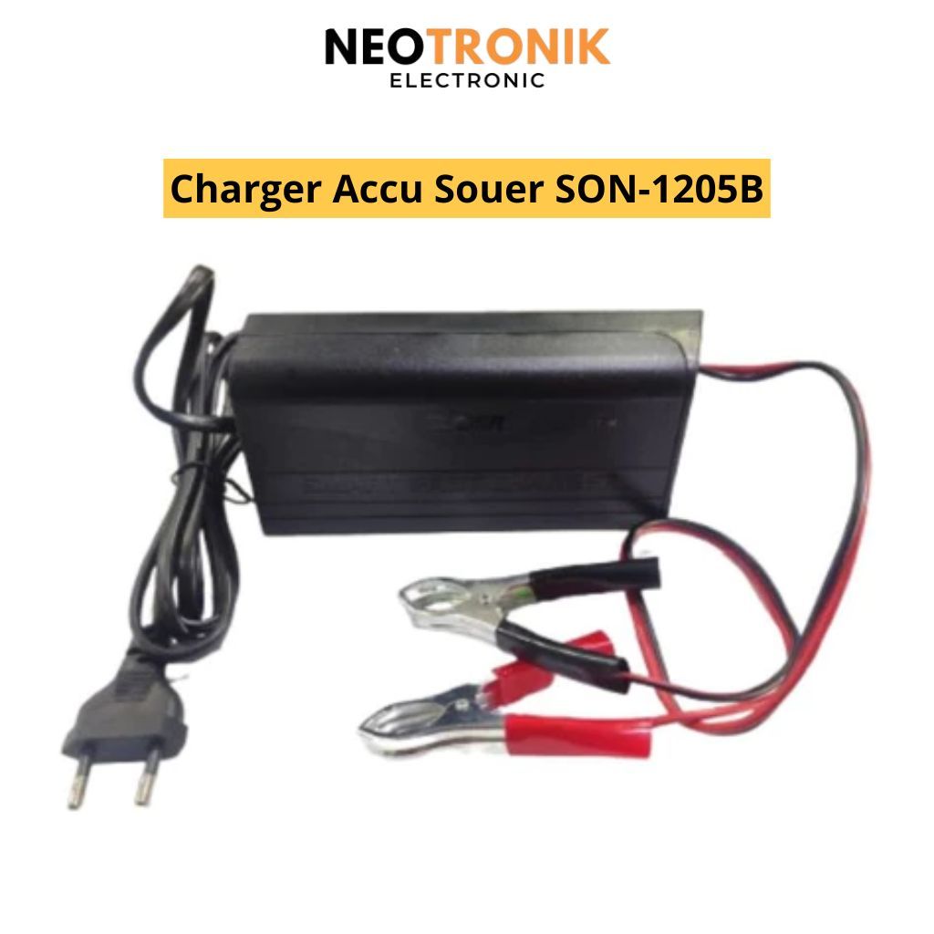 Charger Accu Cas Aki Smart Fast Charger Souer SON-1205B 5A